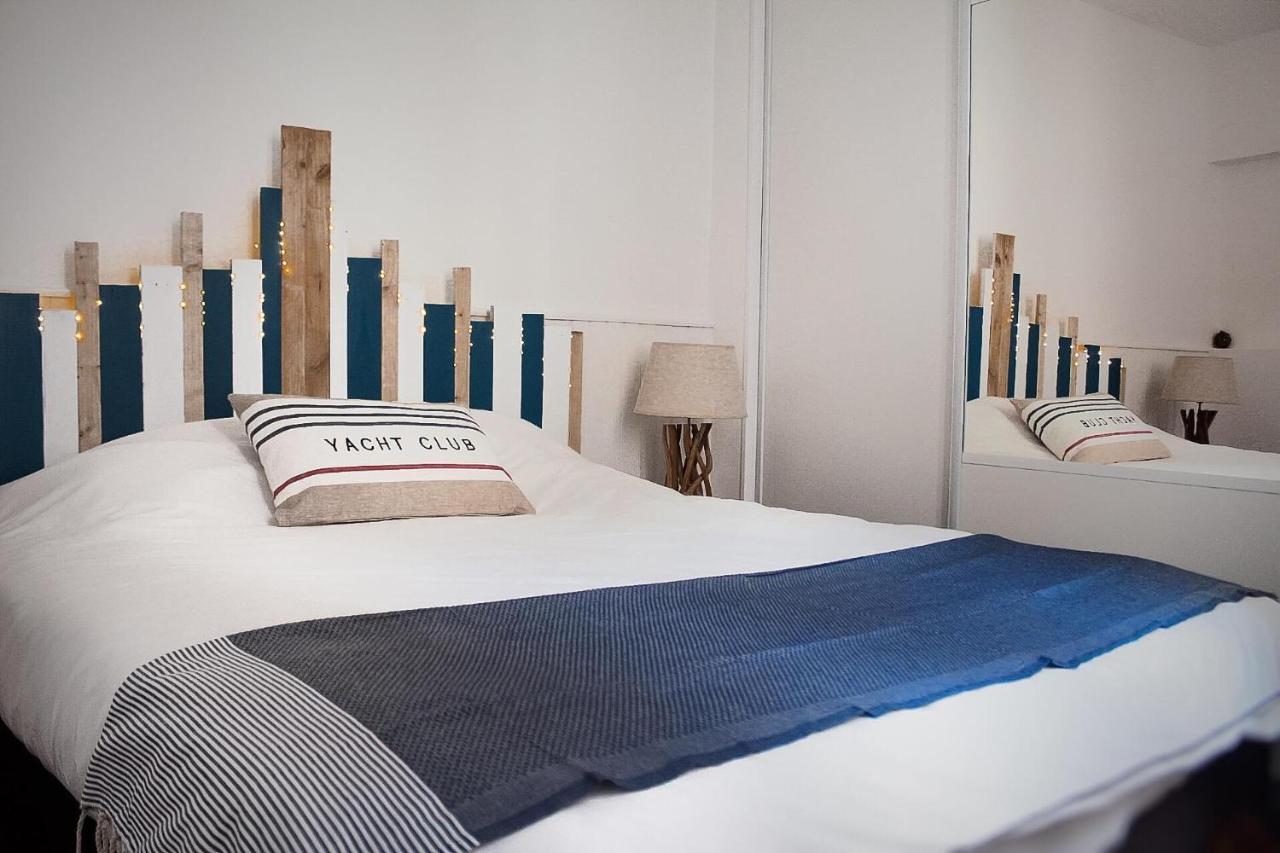 Le 8 ∙ Appartement Cosy Avec Balcon Vue Sur Mer メール・レ・バン エクステリア 写真