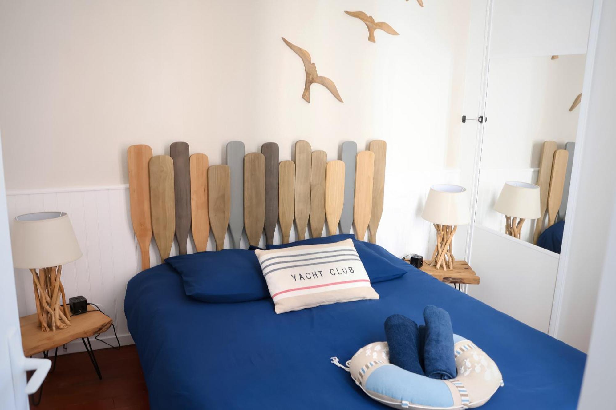 Le 8 ∙ Appartement Cosy Avec Balcon Vue Sur Mer メール・レ・バン エクステリア 写真