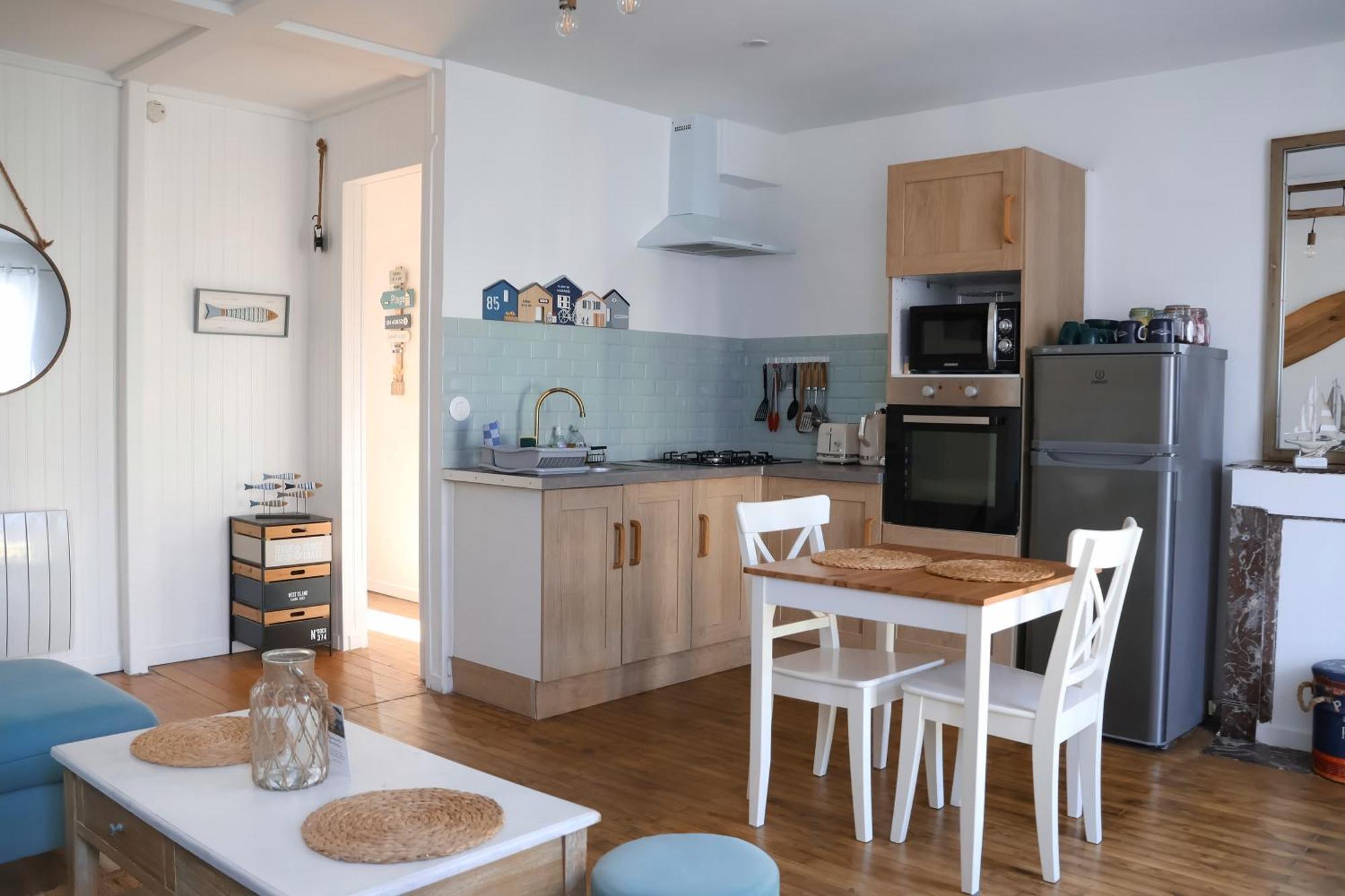 Le 8 ∙ Appartement Cosy Avec Balcon Vue Sur Mer メール・レ・バン エクステリア 写真